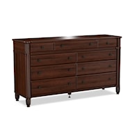 Traditional 9-Drawer Dresser with Soft-Close Drawers