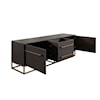 Diamond Sofa Furniture Encore Solid Mango Wood Entertainment Cabinet