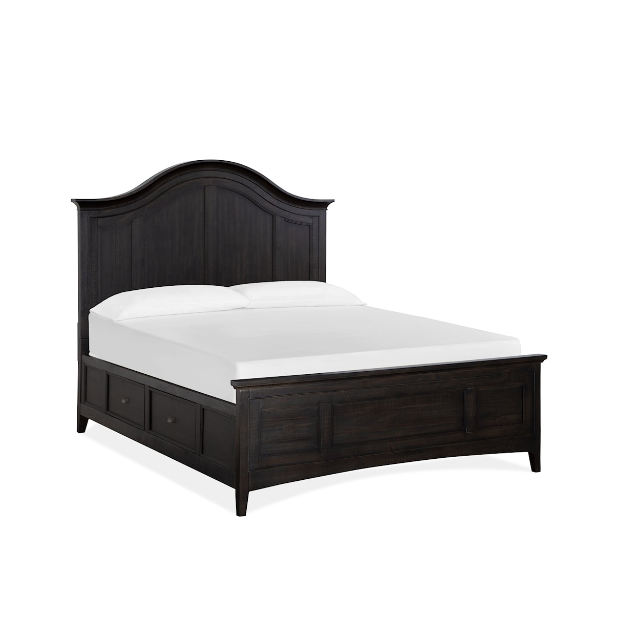 Magnussen Home Westley Falls Bedroom Queen Arched Storage Bed 