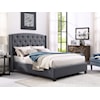 CM Eva Upholstered King Bed