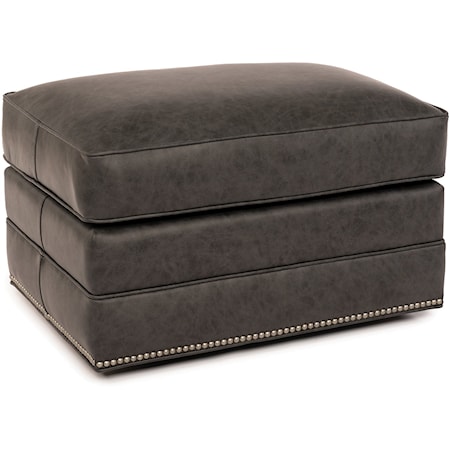 Rectangular Ottoman with Casters