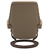 Stressless by Ekornes Sunrise Small Chair & Ottoman with Classic Base