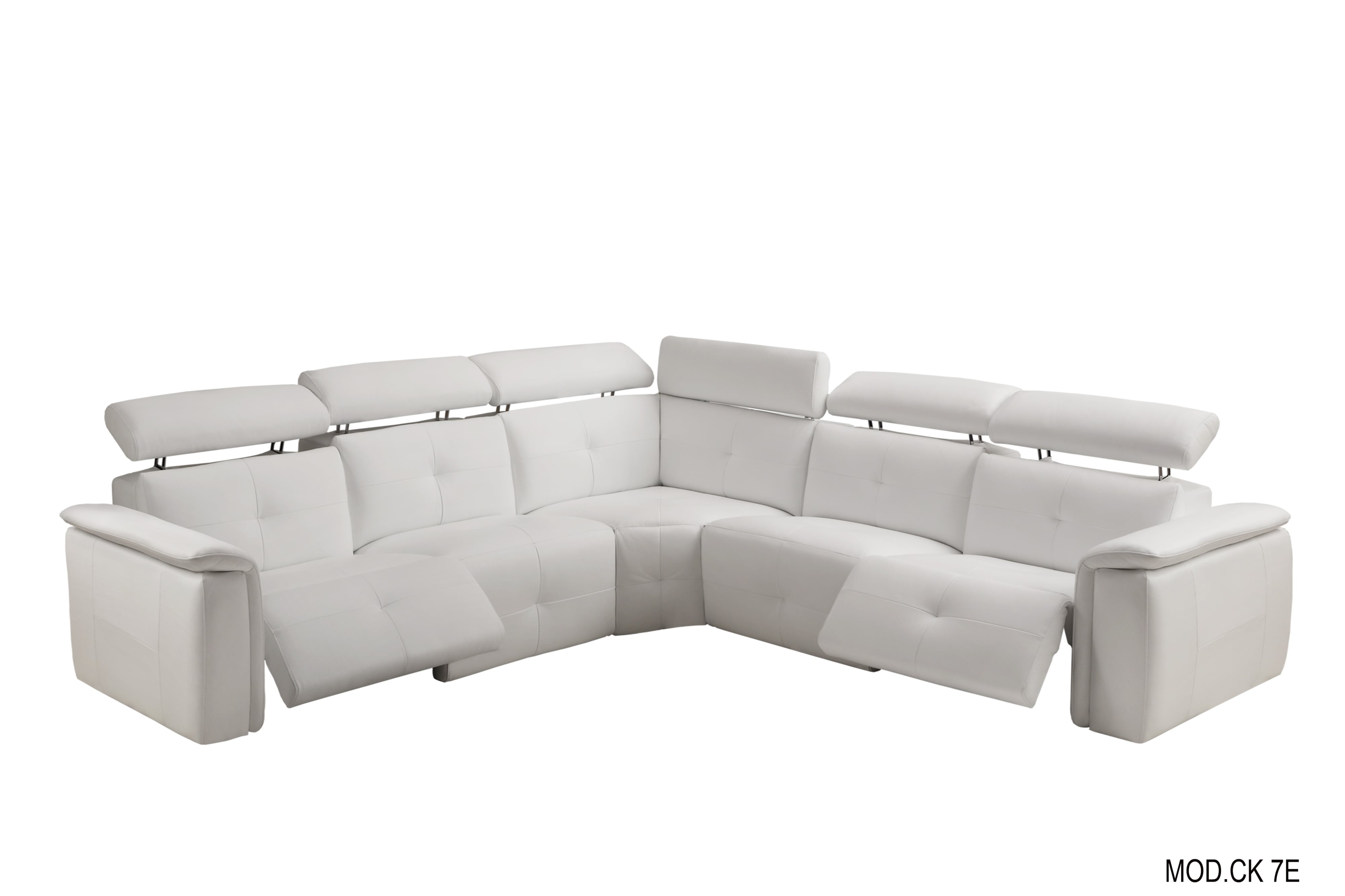 L-Shaped Sectional with Power Footrests