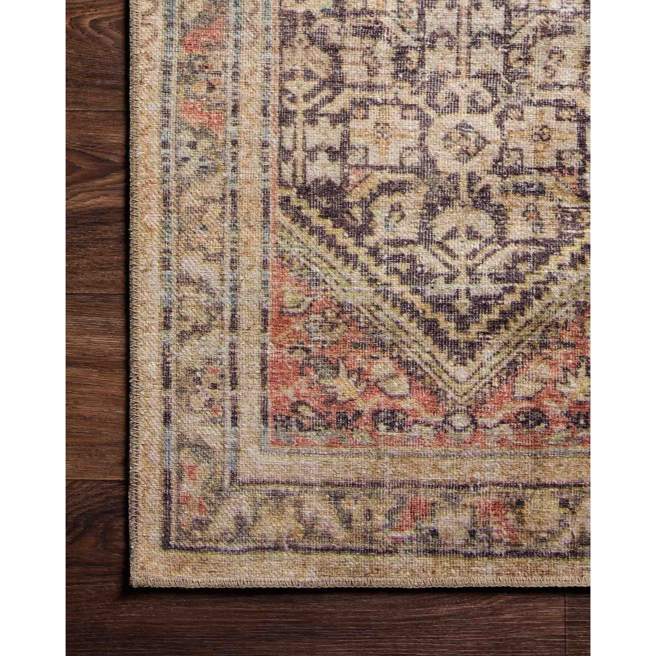 Loloi Rugs Loren 5'0" x 7'6" Charcoal / Multi Rug