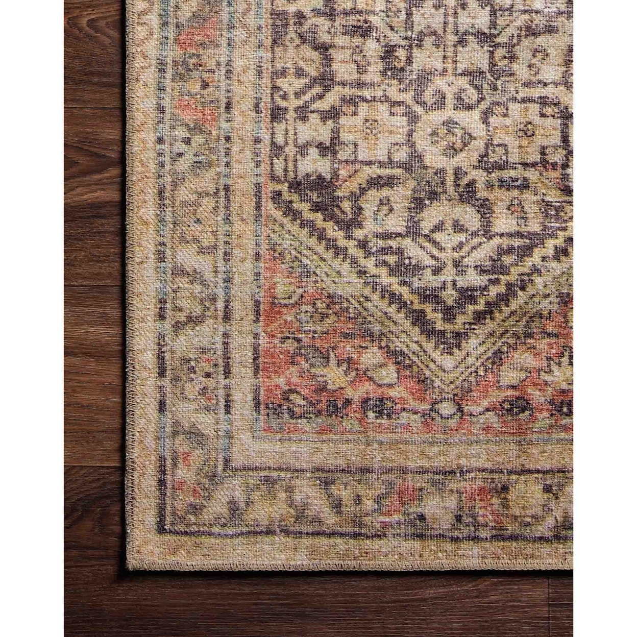 Reeds Rugs Loren 5'0" x 7'6" Charcoal / Multi Rug