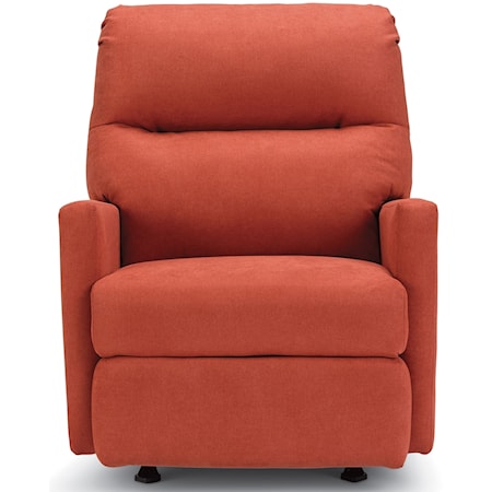 Casual Space Saver Recliner with Track Arms