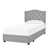 Accentrics Home Fashion Beds Twin Upholstered Bed