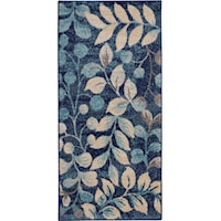 2' x 4' Navy Rectangle Rug