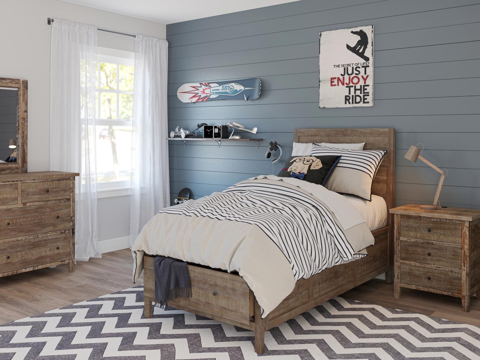 Jofran Maxton Storage Bed