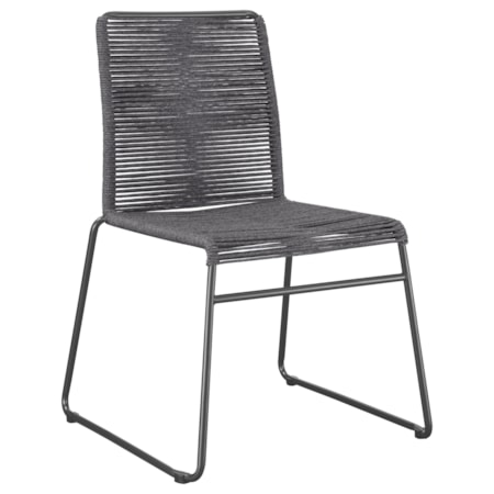 Jerome Woven Rope Stackable Side Chair