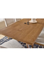 Flexsteel Casegoods Millwork Contemporary Rectangular Dining Table