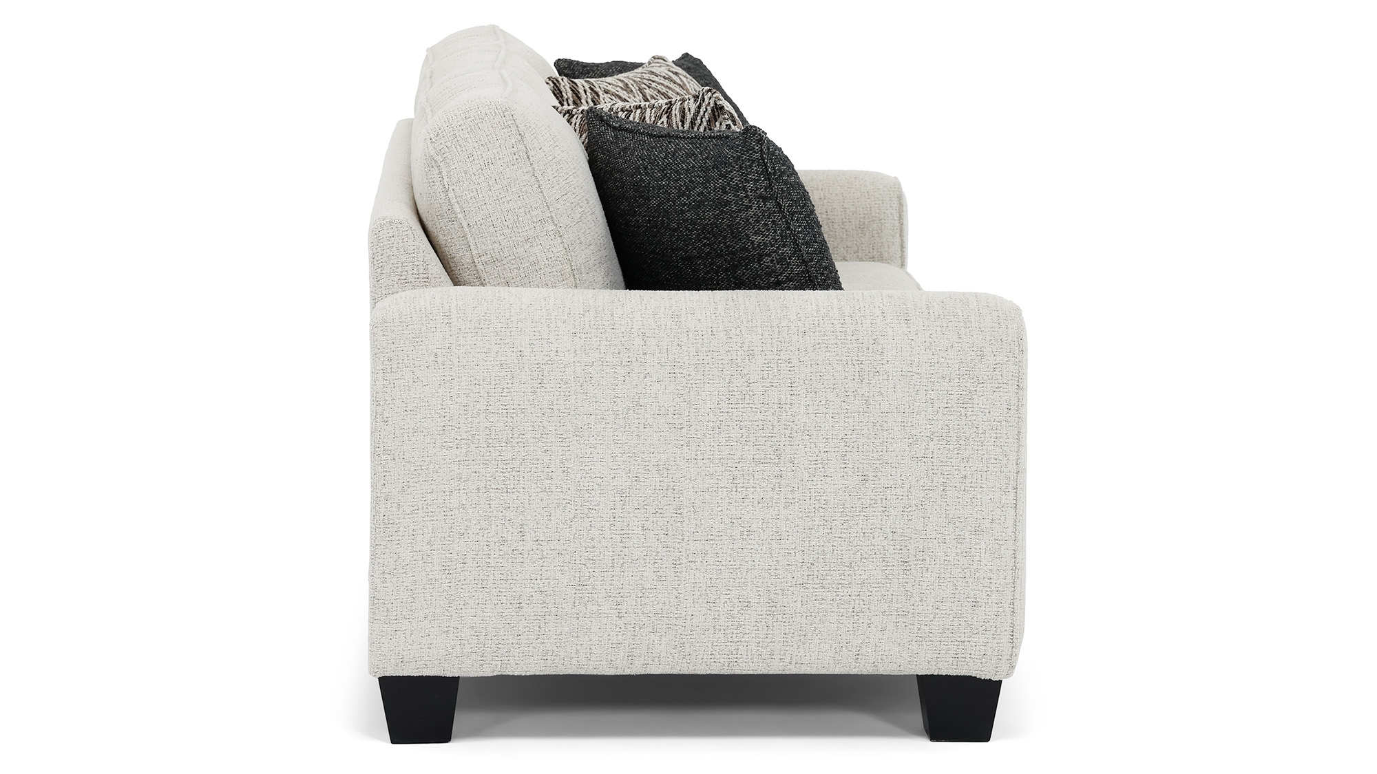 Sofa w/Tapered Block Feet