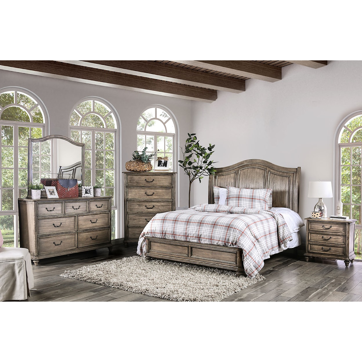 Furniture of America - FOA Belgrade Queen Bedroom Group 