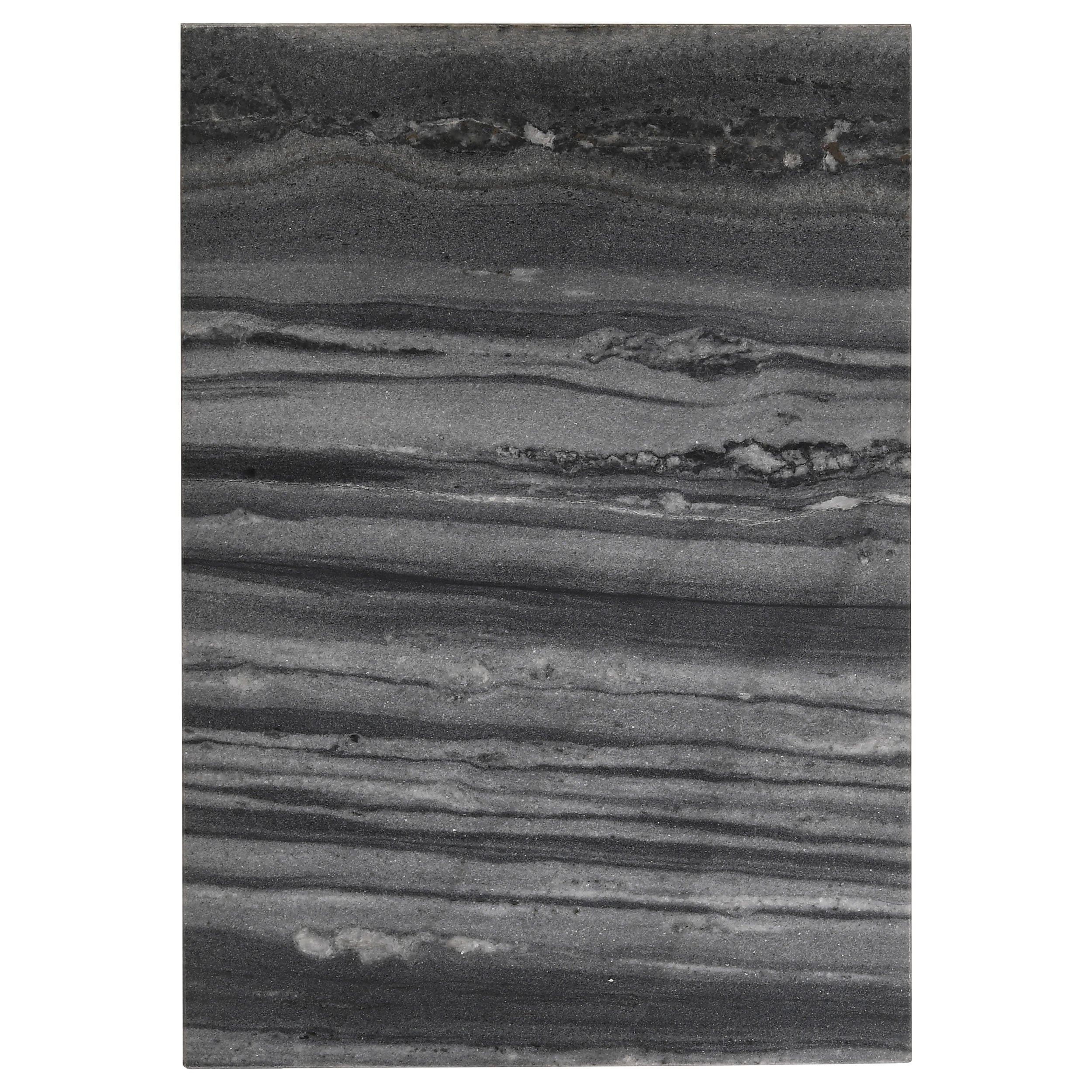 Coaster Vicente Marble Top C-Shaped Sofa Side Table