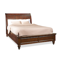 King Sleigh Bed with USB Chargers