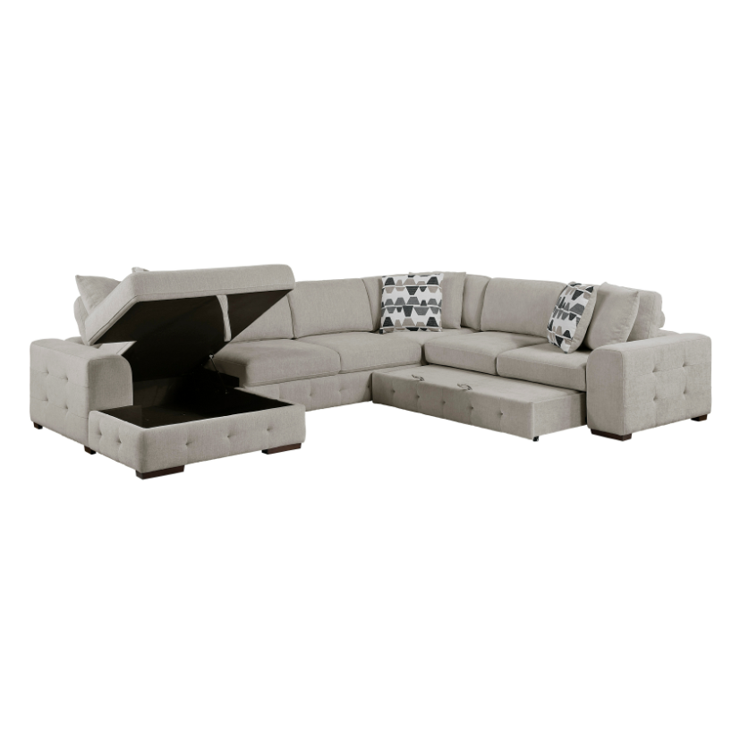 4-Piece Sectional Sofa