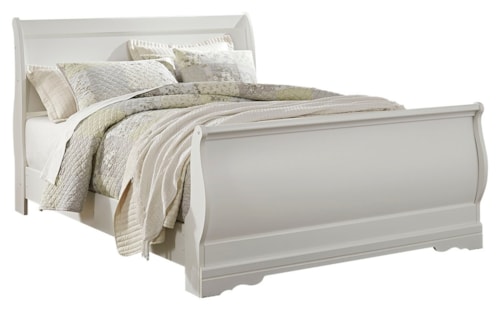 Queen Sleigh Bed