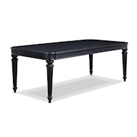 Kingsbury Transitional Dining Table with Leaf
