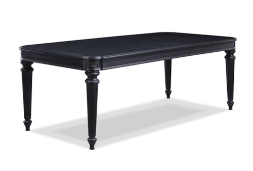 Kingsbury Transitional Dining Table with Leaf