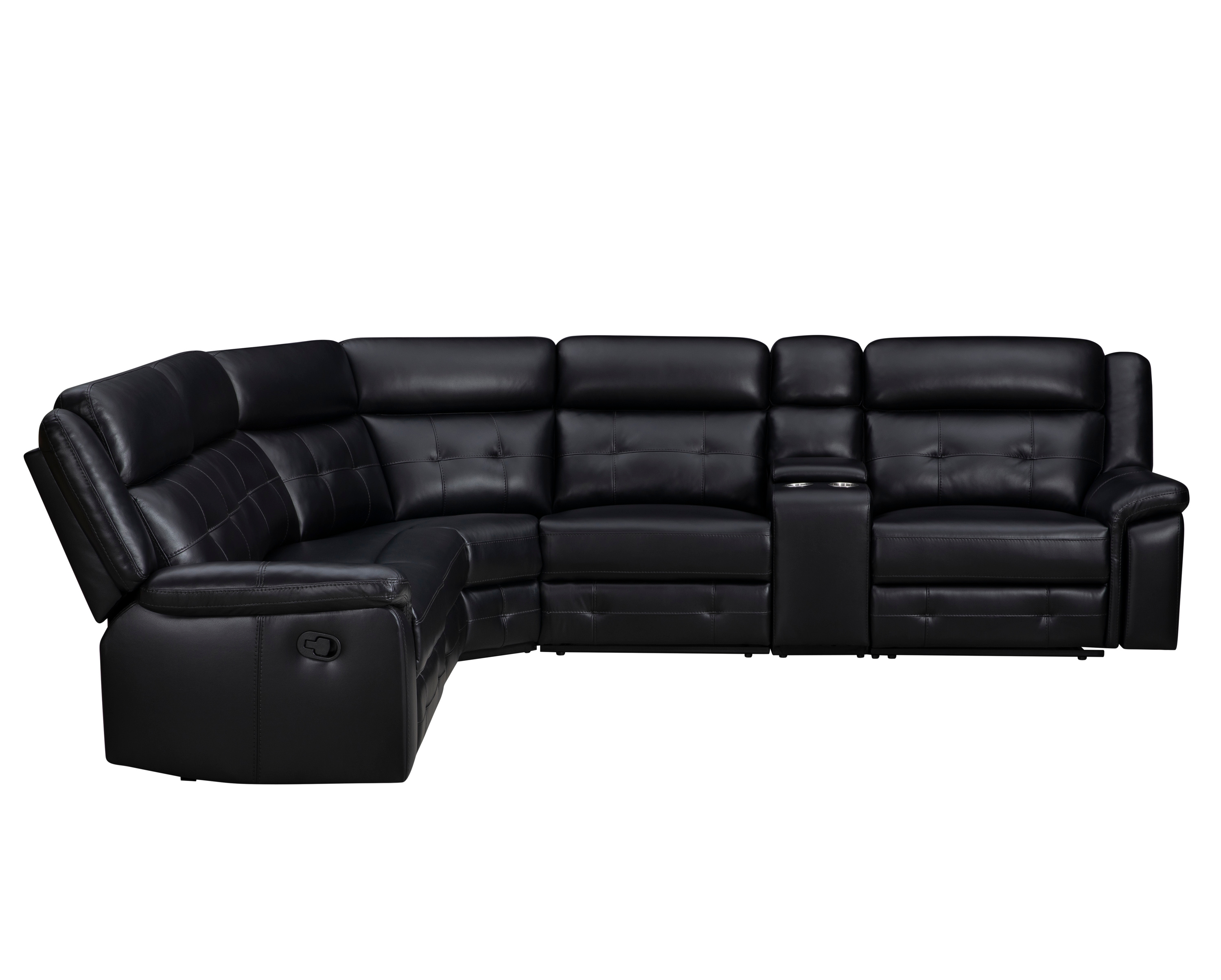 6-Piece Manual Reclining Sectional Sofa