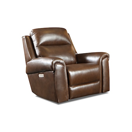 Power Headrest Rocker Recliner W/Lumbar