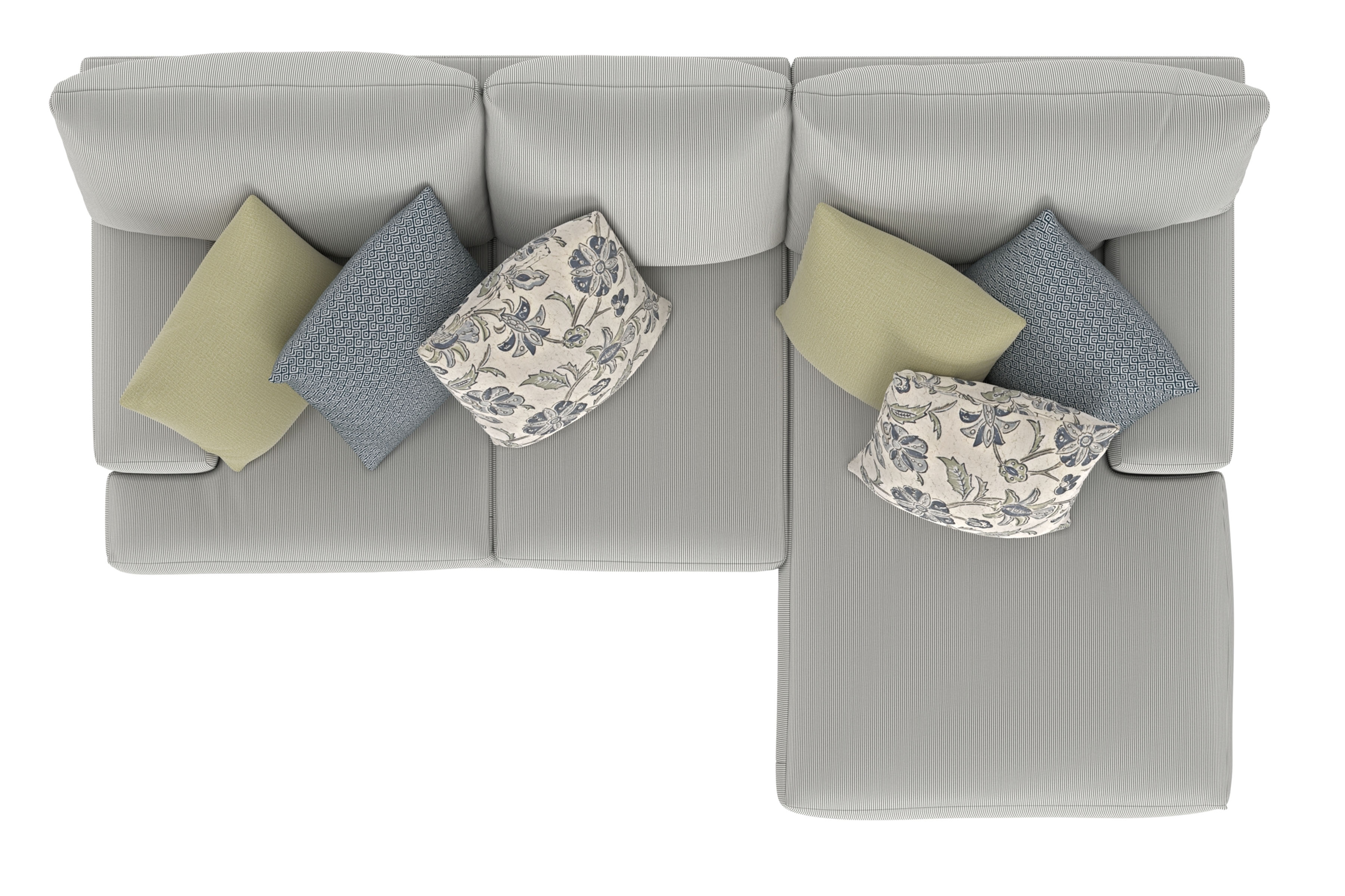 Jackson Furniture Stockbridge 2-Piece Sectional Sofa with Chaise