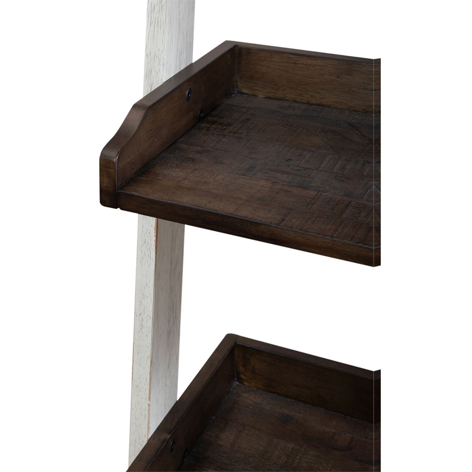 Liberty Furniture Farmhouse Leaning Bookcase