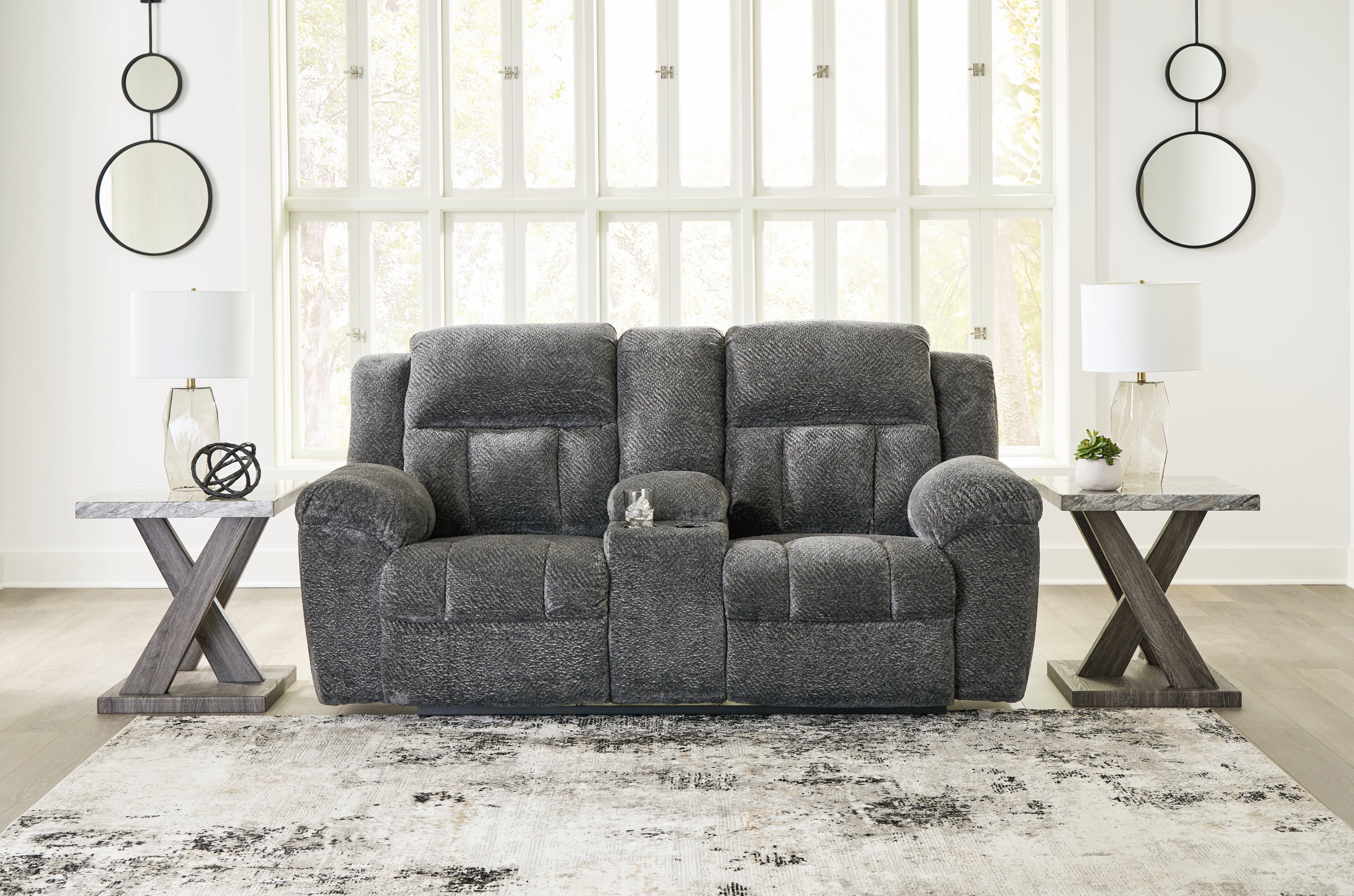 Reclining Loveseat With Console