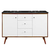 Modway Transmit 48" Double Sink Bathroom Vanity