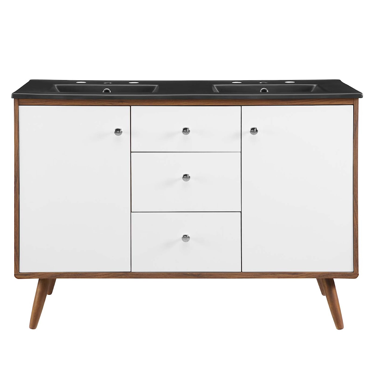 Modway Transmit 48" Double Sink Bathroom Vanity