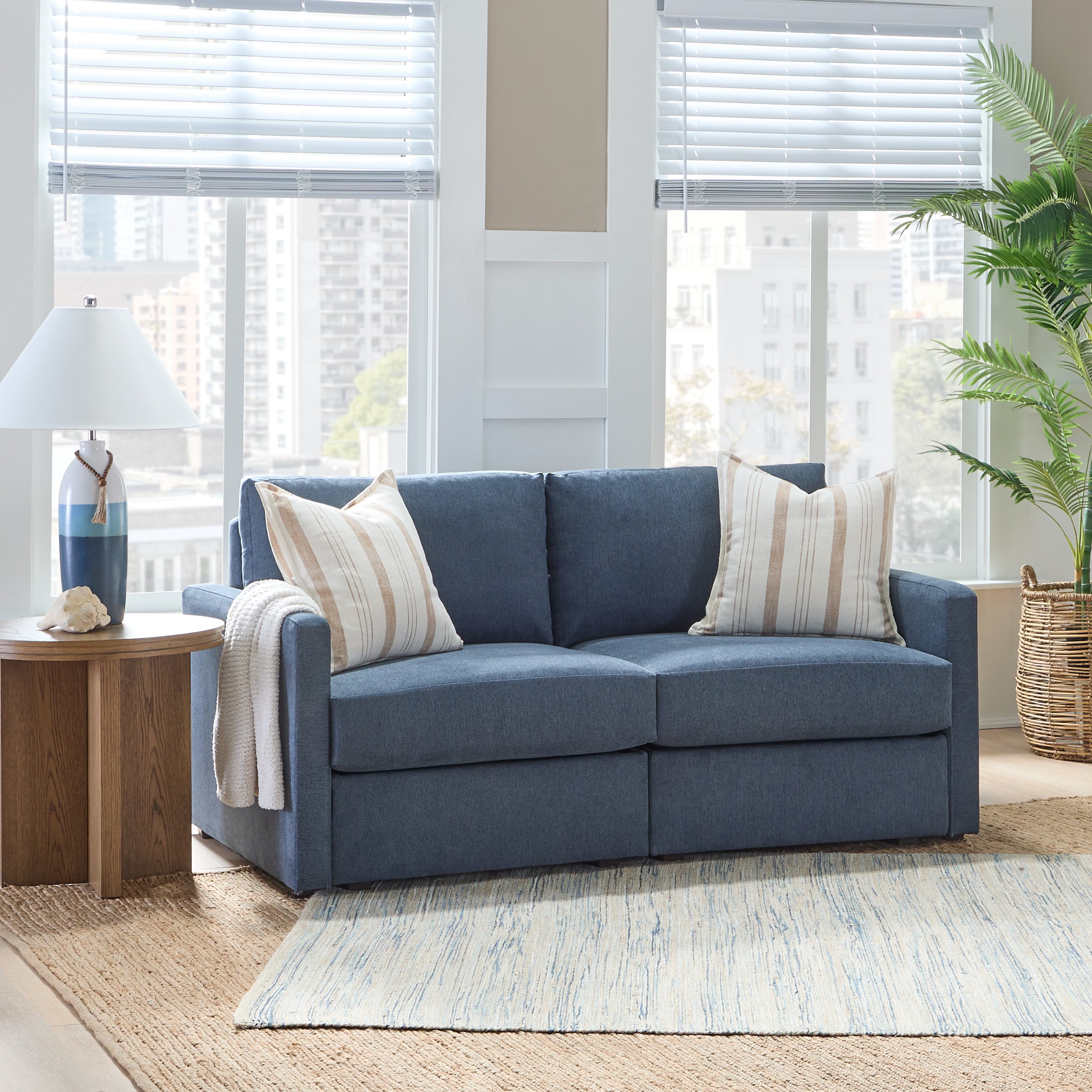 Flexsteel Flex Narrow-Arm Loveseat