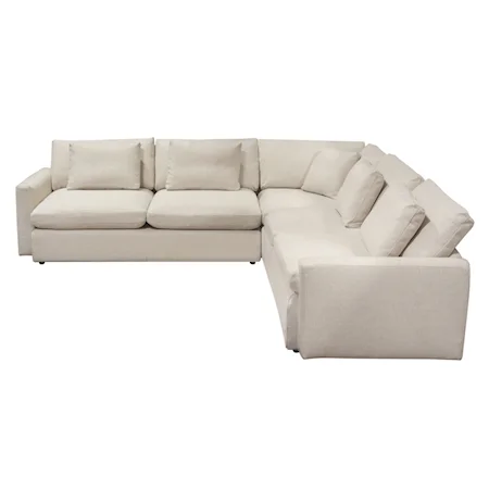 Contemporary 3-Piece Corner Sectional