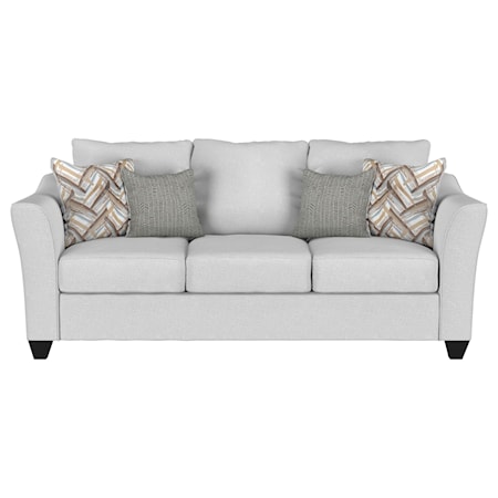 2-piece Flared Arm Sofa Set