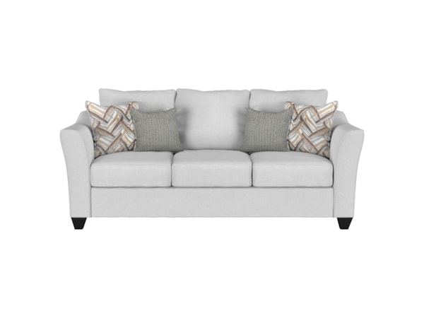 2-piece Flared Arm Sofa Set