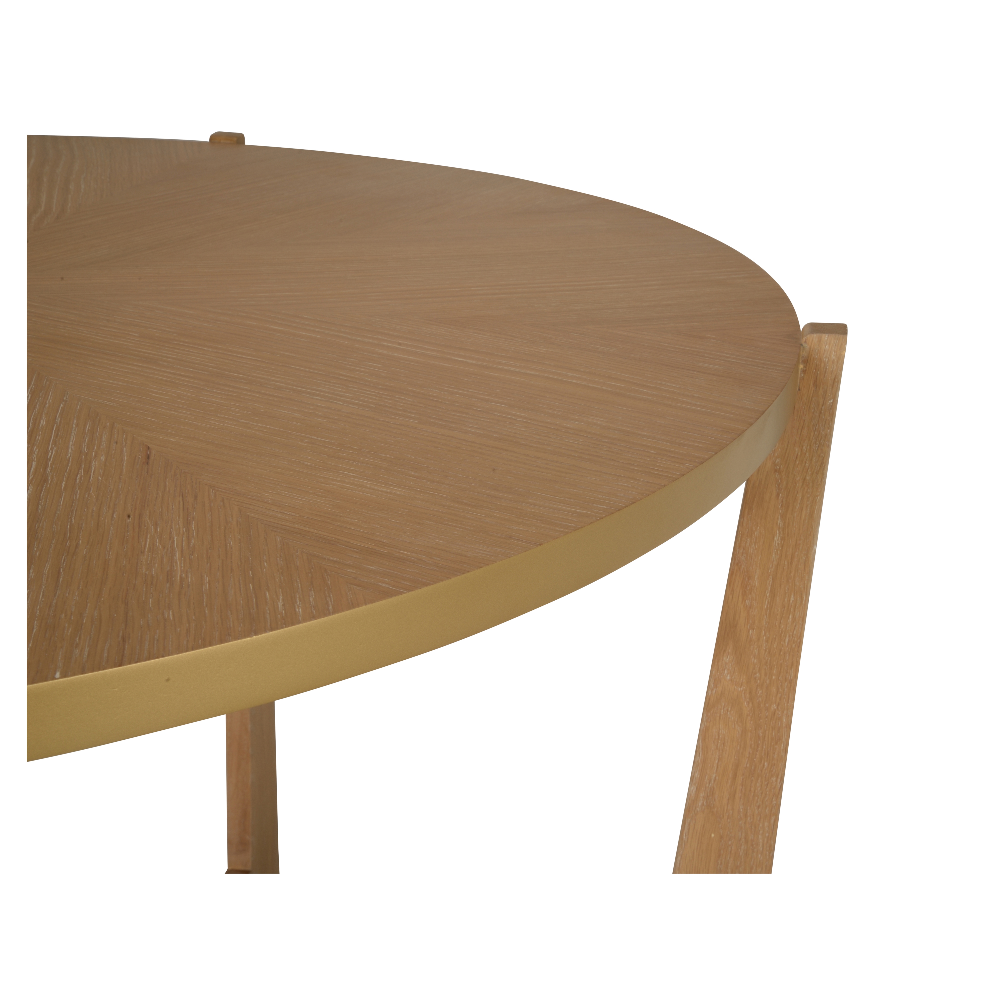 Chelsea House Jamie Merida Ardoise Center Table - Cerused Oak