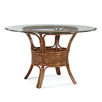 Coastal 60" Round Dining Table with Bevel