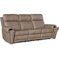 Transitional Power Reclining Sofa