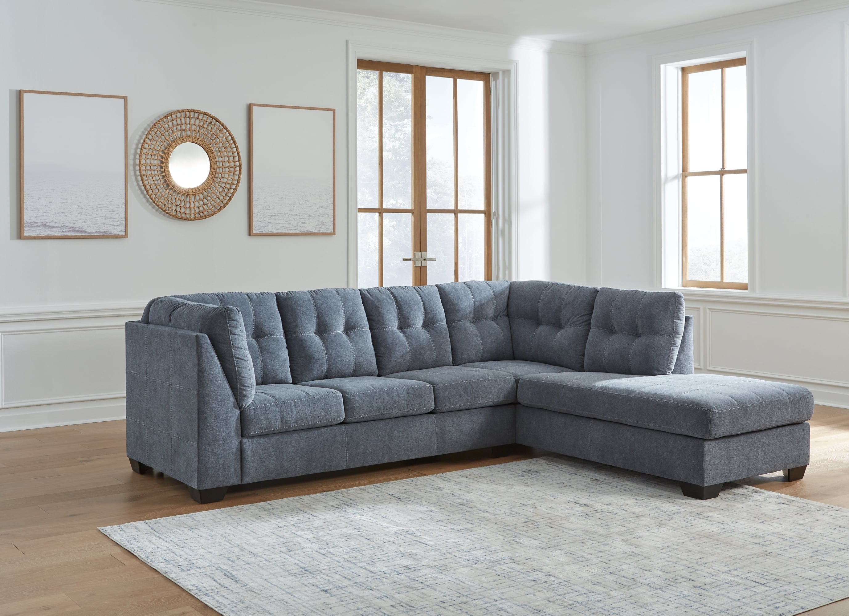 2-Piece Sectional with Chaise