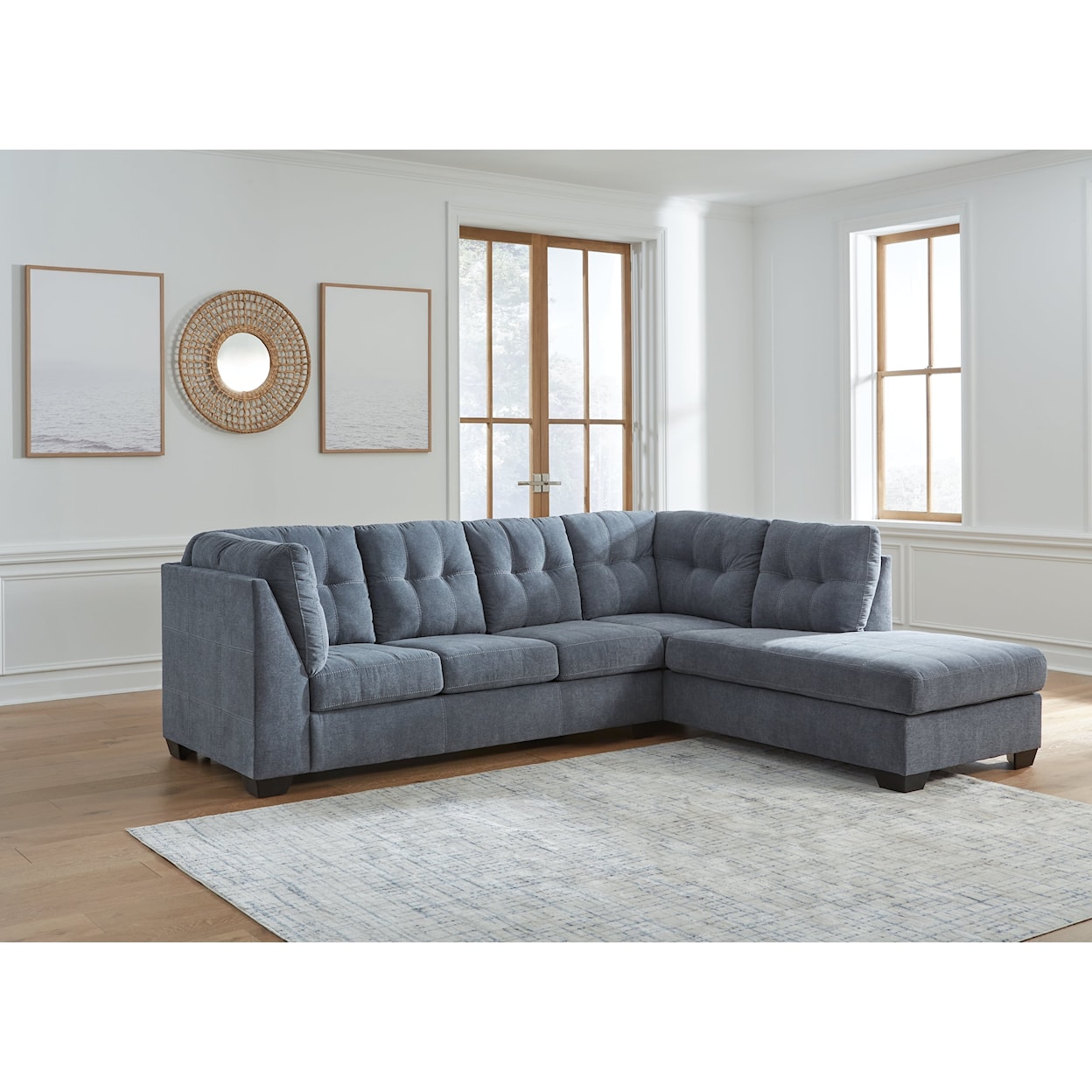 Belfort Select Marleton 2-Piece Sectional with Chaise