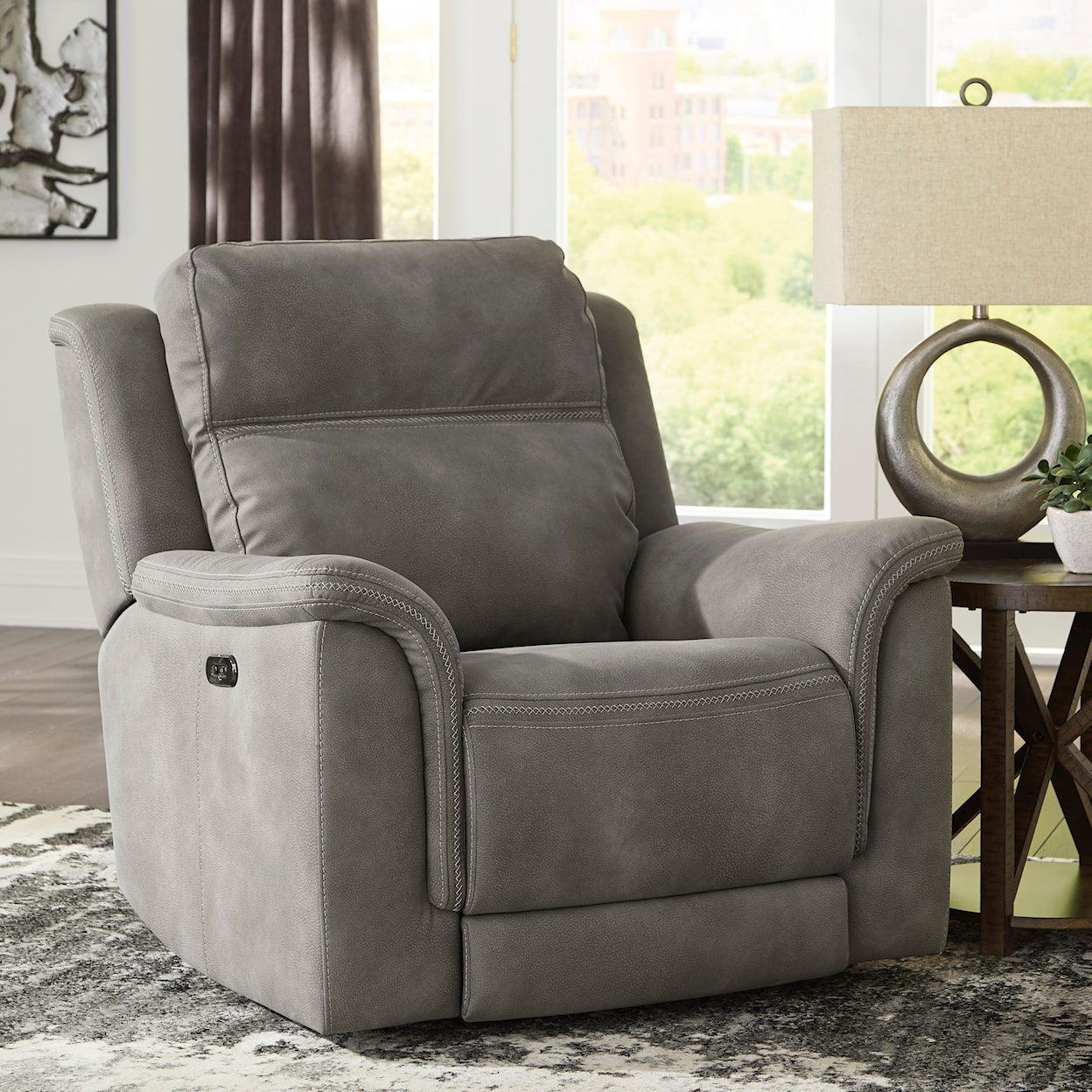 Signature Design by Ashley Next-Gen DuraPella Power Recliner w/ Adj Headrest