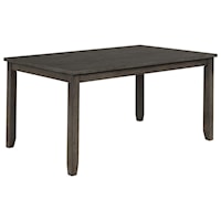 Transitional Rectangular Dining Table