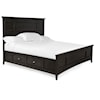 Magnussen Home Westley Falls Bedroom California King Bed with Storage Rails