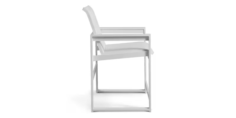 Bassett Bonavista Outdoor Track Arm Sling Counter Stool