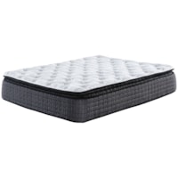 Full 14" Pillow Top Pocketed Coil Mattress with 10" Foundation