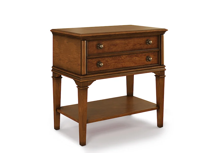 Newel Nightstand - 1 Drawer With Storage  by A.R.T. Furniture Inc at Powell's Furniture and Mattress