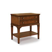 Traditional Nightstand - 1 Drawer With Storage