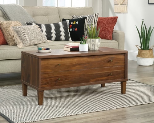 Cottage Lift-Top Coffee Table with Concealed Storage