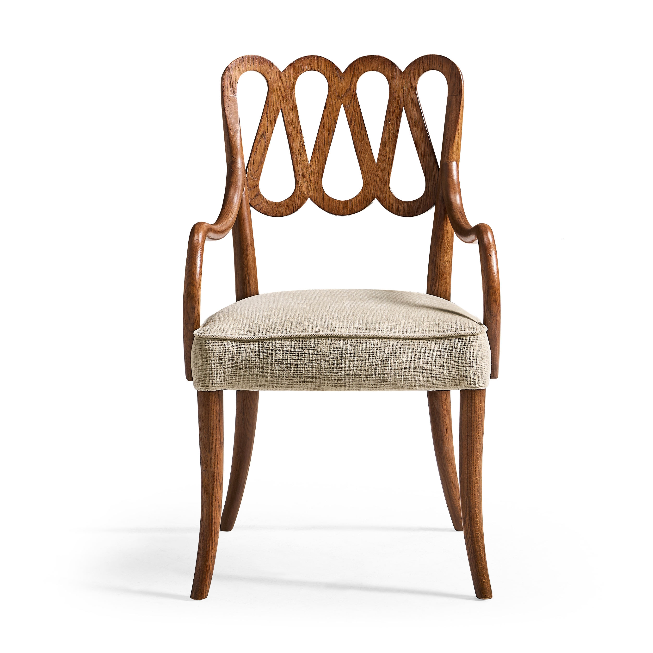 Ampney Toasted Oak Arm Chair