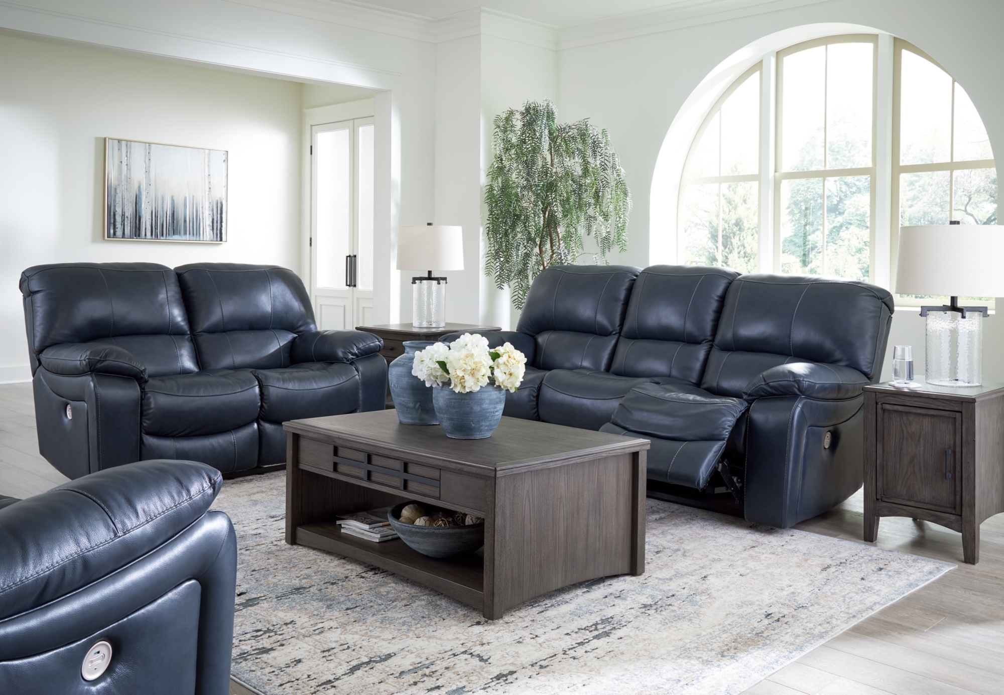 Power Reclining Sofa, Loveseat And Recliner