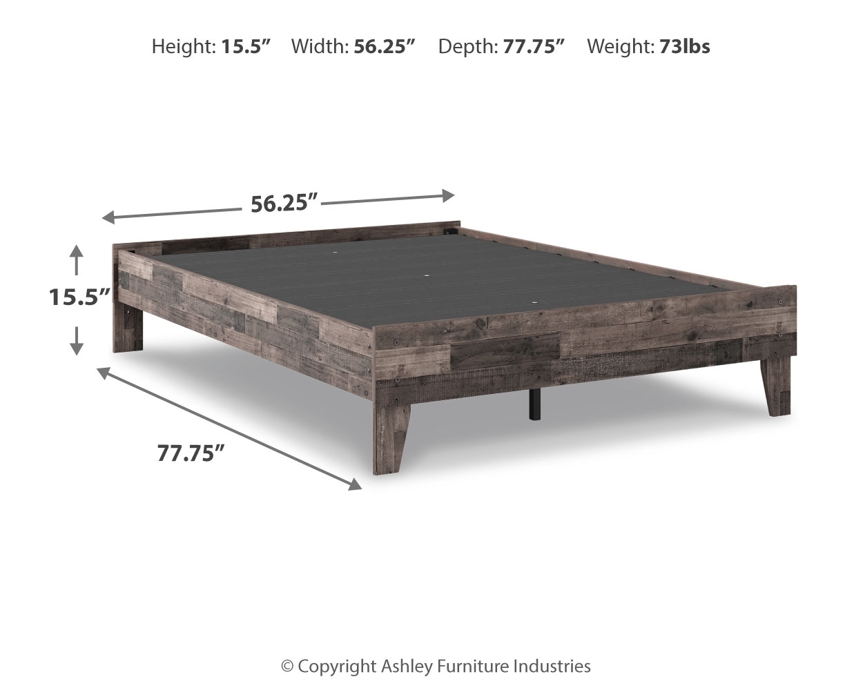 Signature Design by Ashley Neilsville Full Platform Bed